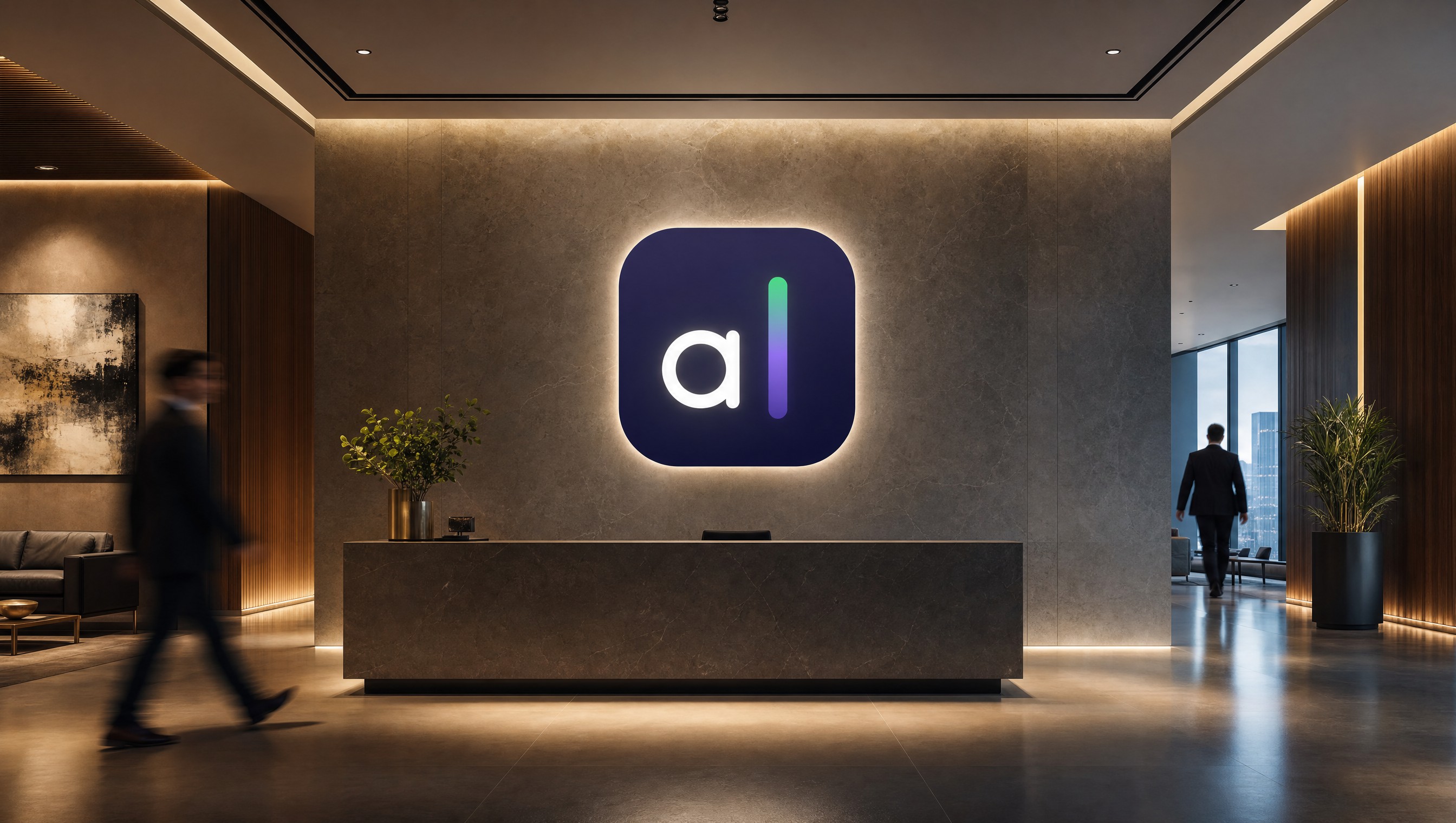 Our headquarters reception
